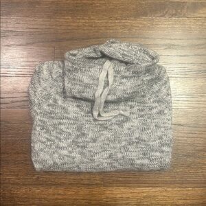 Athleta Gray Cowl Neck Sweater